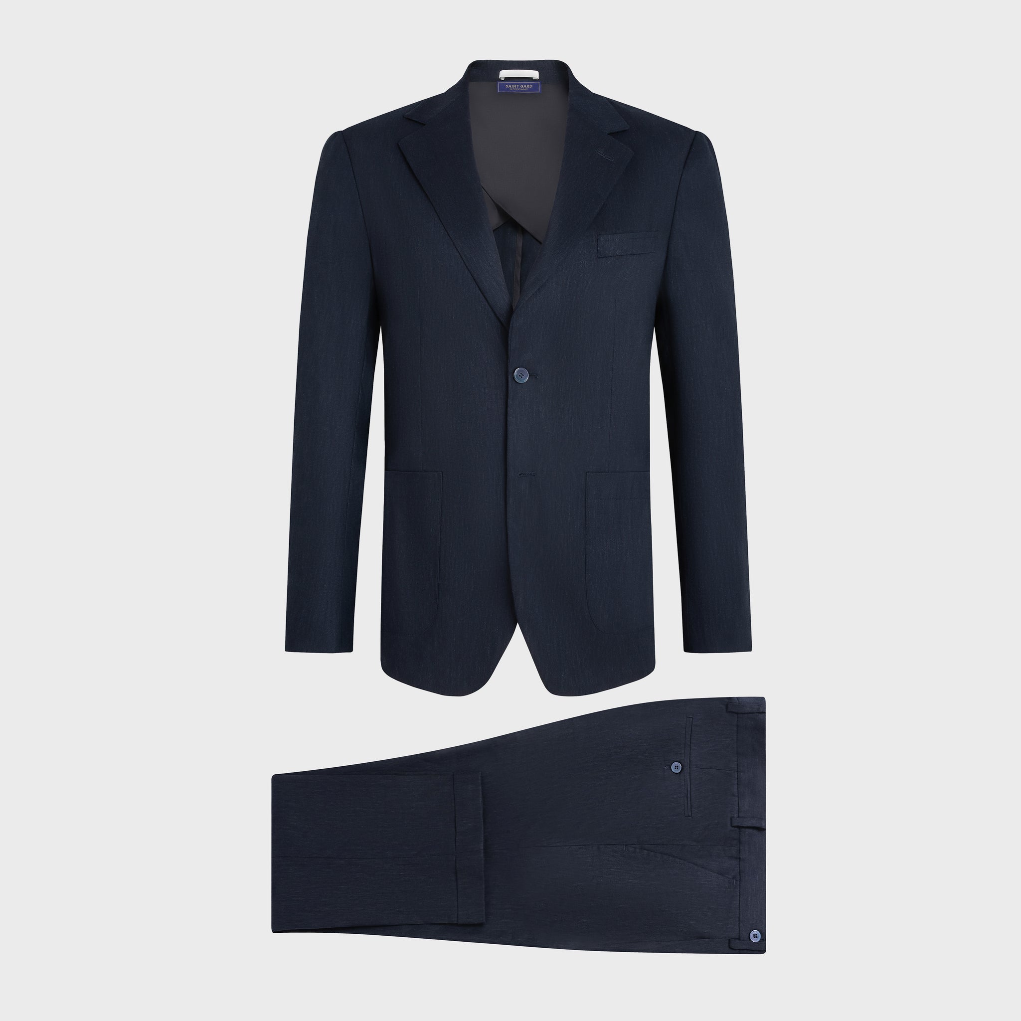 Bộ suit linen phối túi