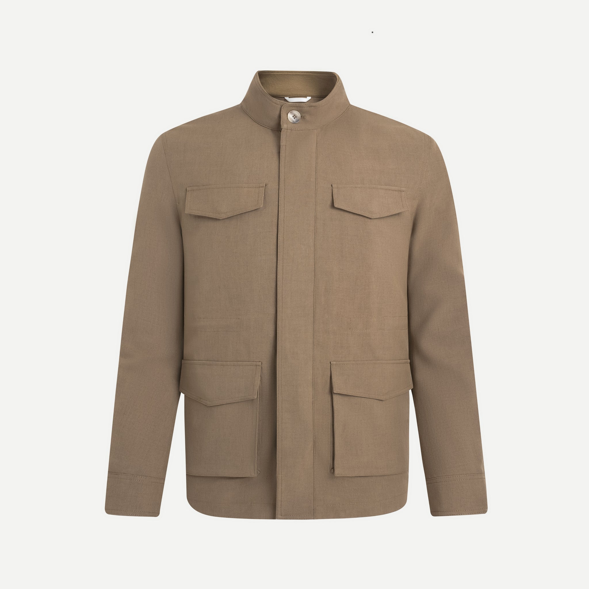 Áo khoác khaki vải nhám