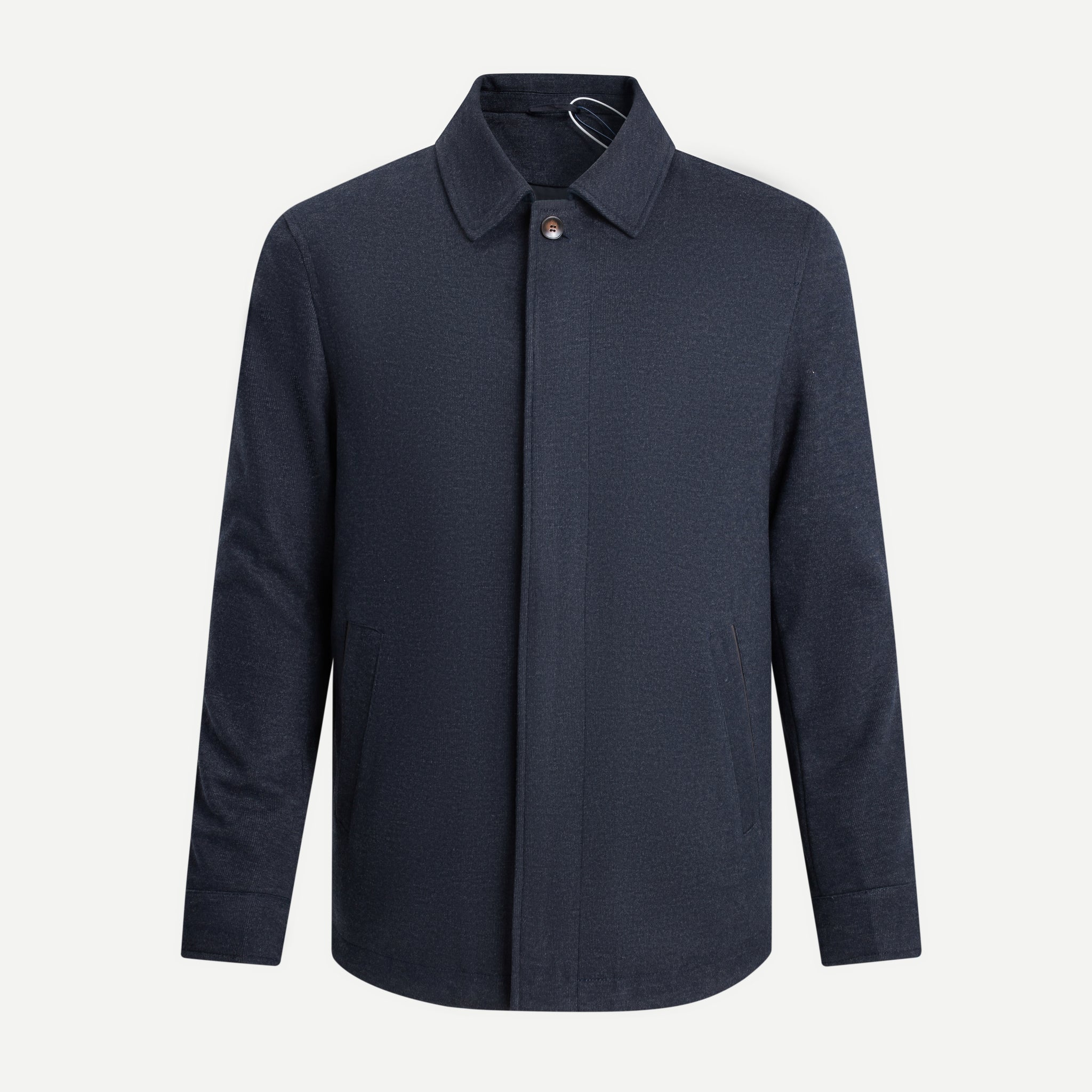 Áo khoác Wool-blend cổ gập