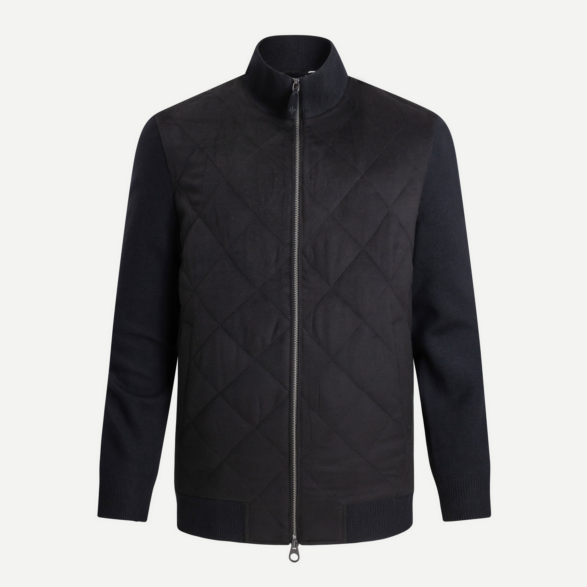 Áo khoác Wool- blend cổ lọ